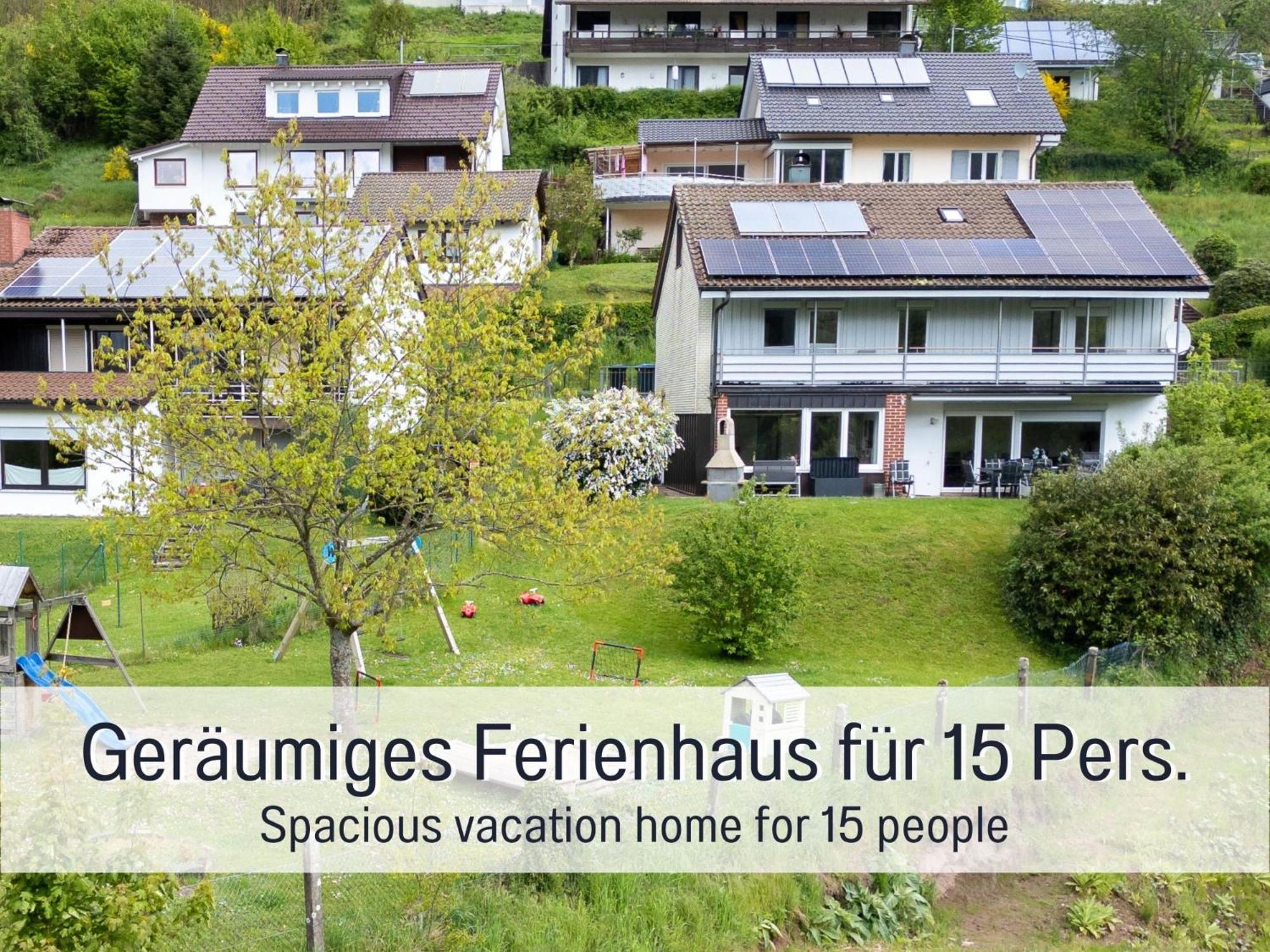 Traum Ferienhaus Burghalde 알피르스바흐 외부 사진