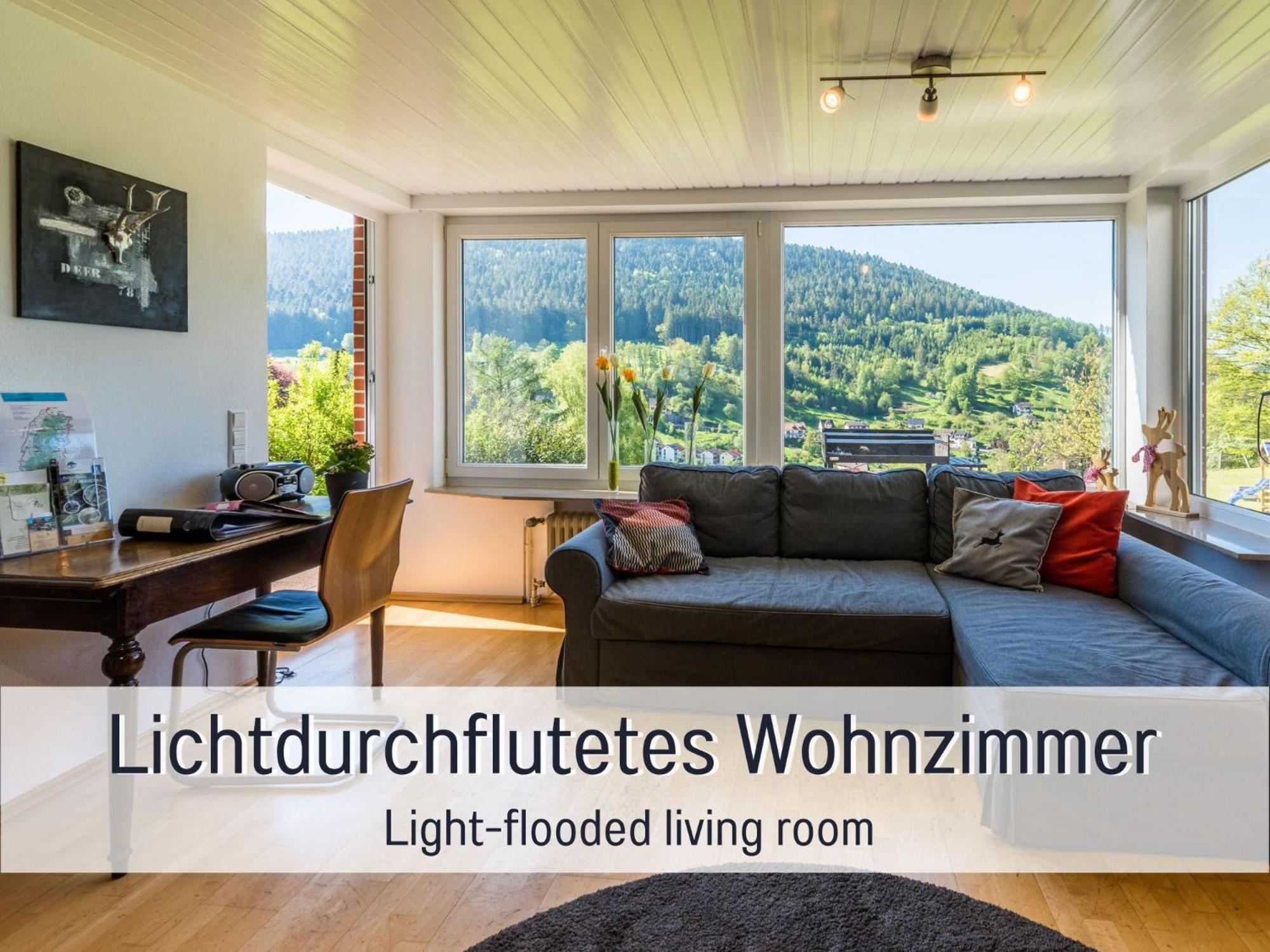 Traum Ferienhaus Burghalde 알피르스바흐 외부 사진